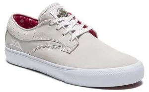 Lakai Shoes Riley Hawk x Indy Collab - White Suede