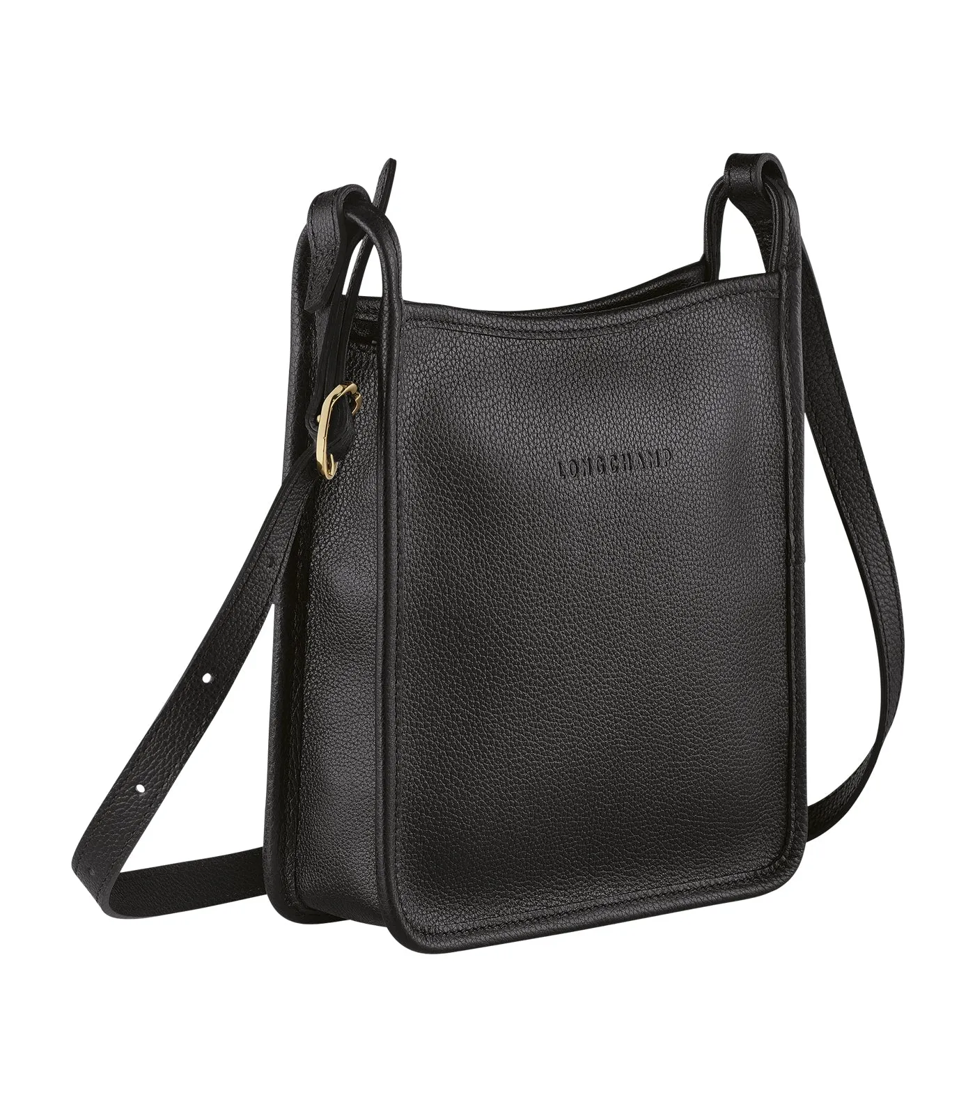 Le Foulonné Zipped Crossbody Bag S Black