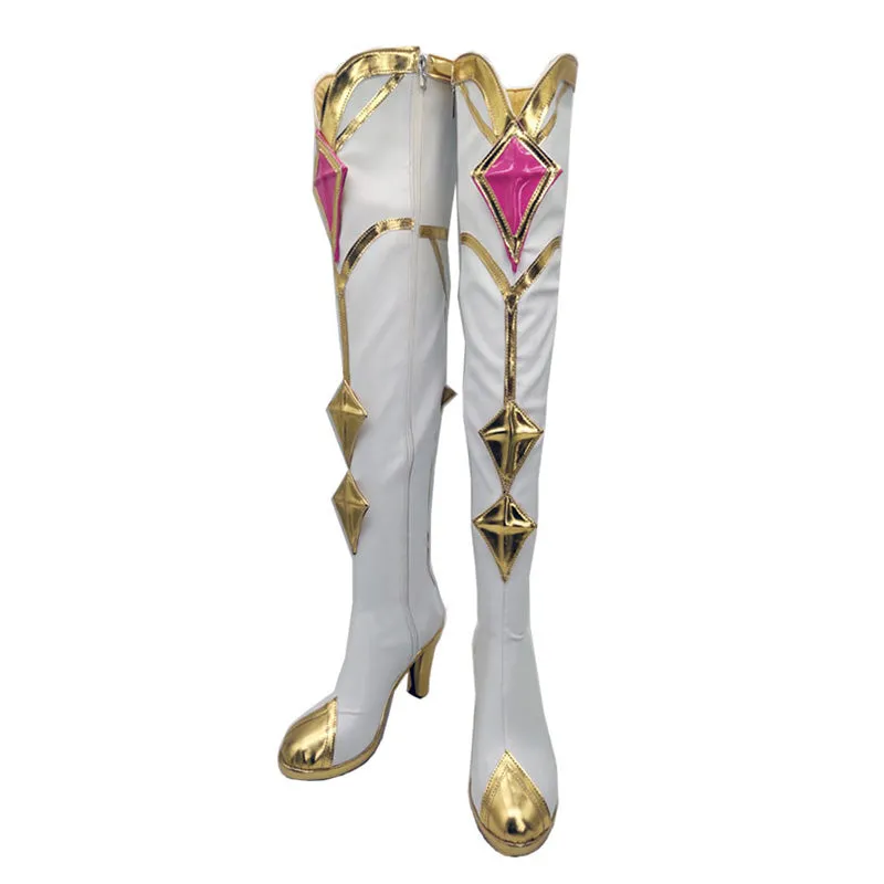 Leauge of Legends LOL Star Guardian Kai'Sa Kaisa Shoes Cosplay Boots