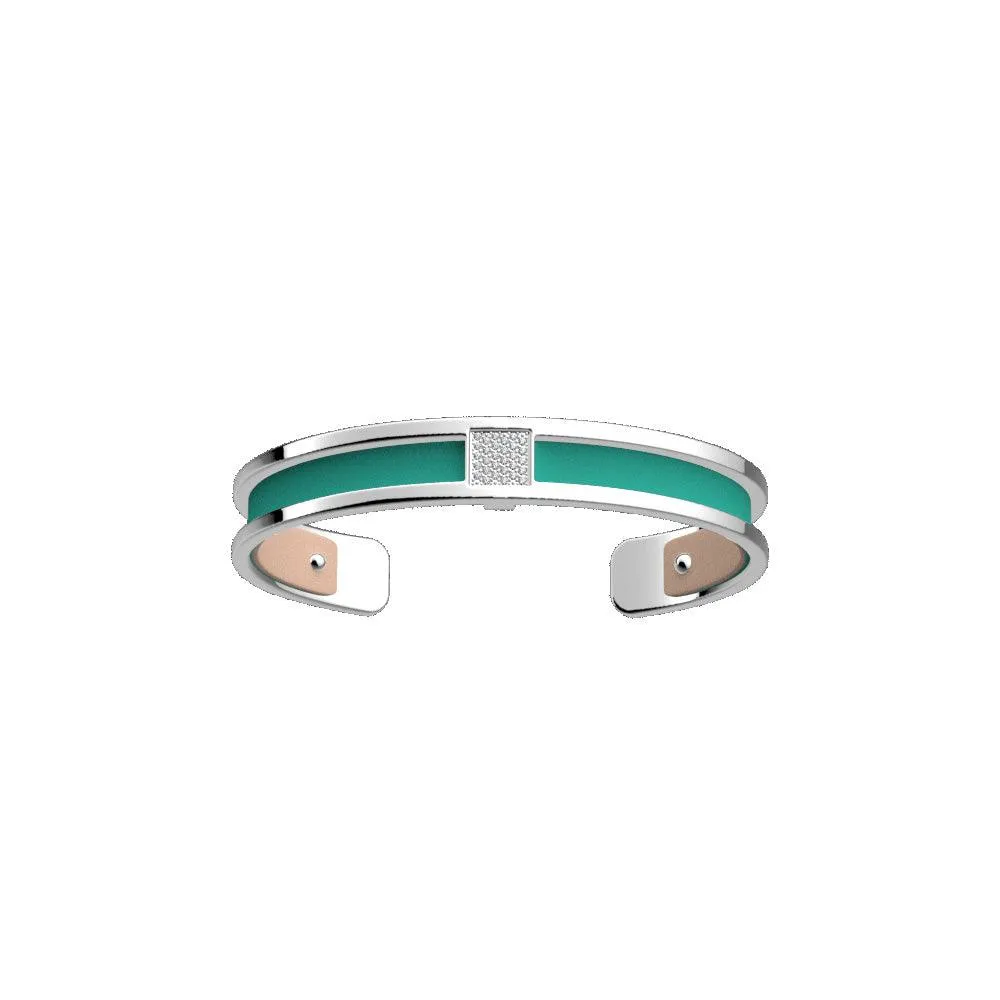 LES GEORGETTES BY ALTESSE Barrette Précieuses Bracelet 8mm, Silver Finishing - Nude / Aquatic