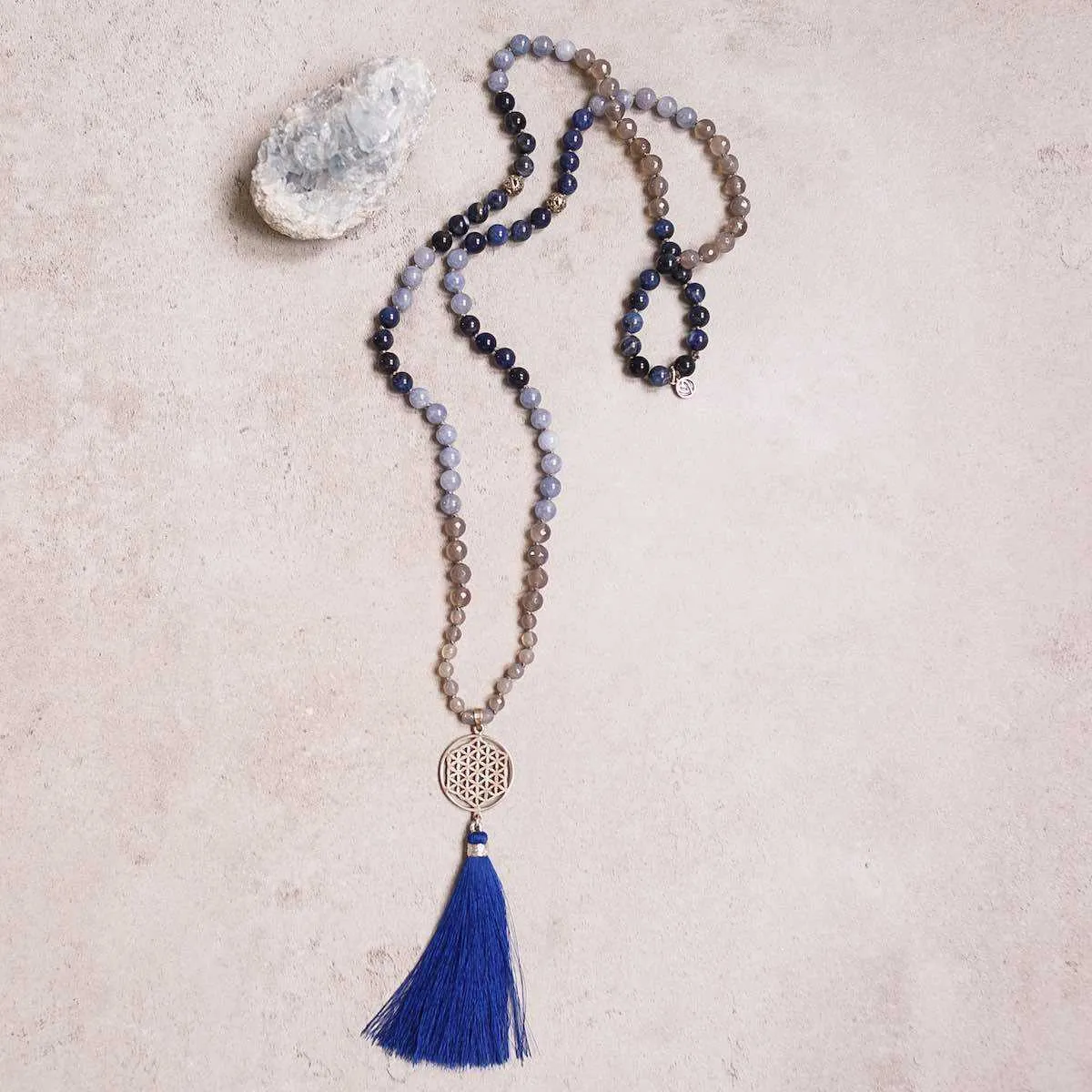 Life Aquatic Gemstone Mala