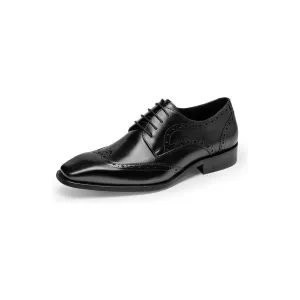 LuxeLeather Brogue Dress Shoes