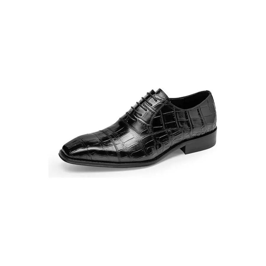 Luxury CrocTex Oxford Dress Shoes