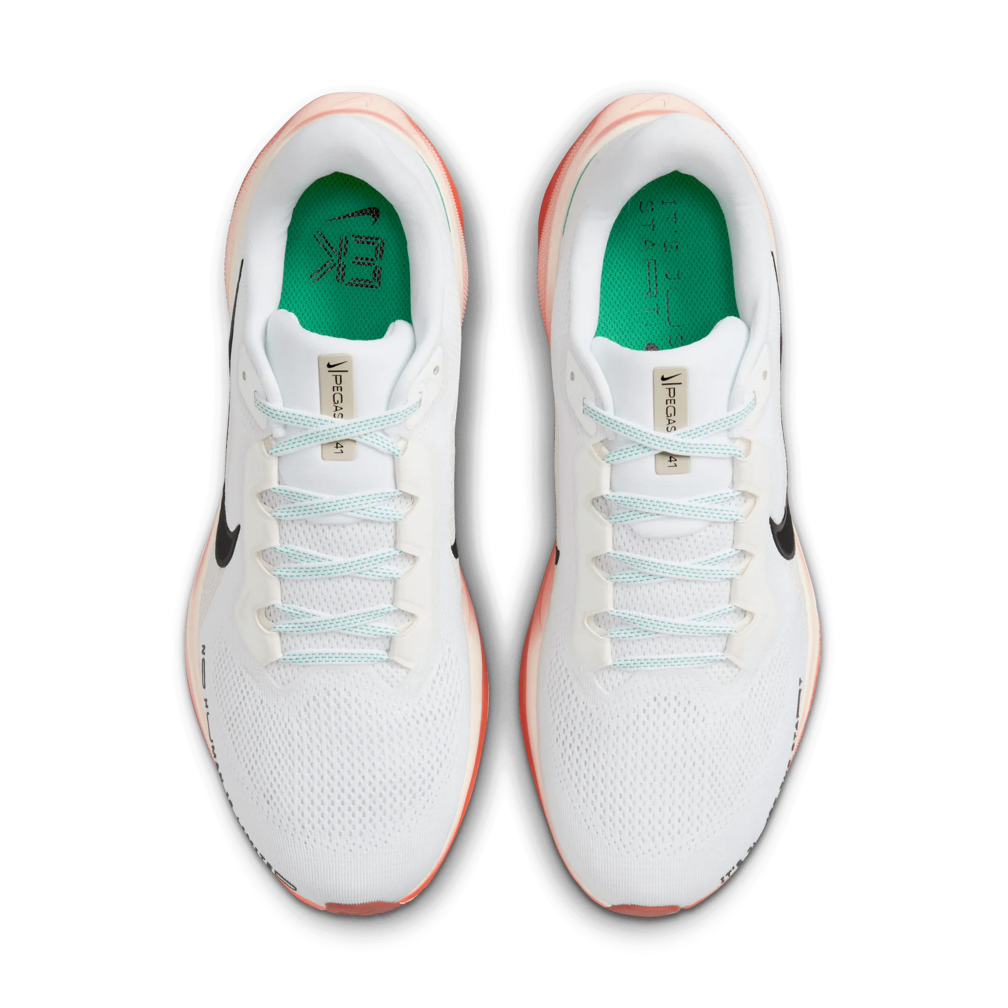 Men's Air Zoom Pegasus 41 "Eliud Kipchoge" (100 - White/Black-Pale Ivory-Dragon Red)