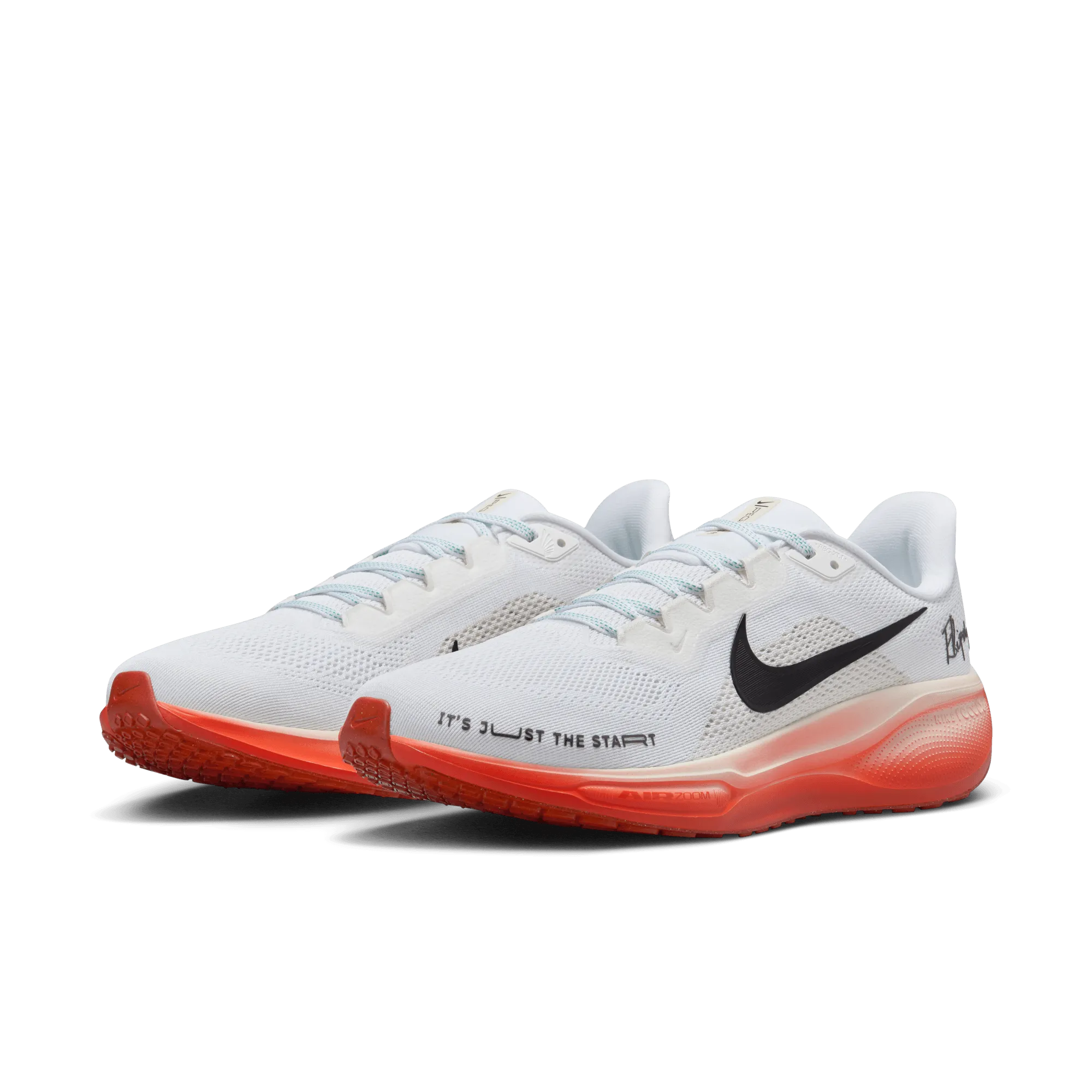 Men's Air Zoom Pegasus 41 "Eliud Kipchoge" (100 - White/Black-Pale Ivory-Dragon Red)