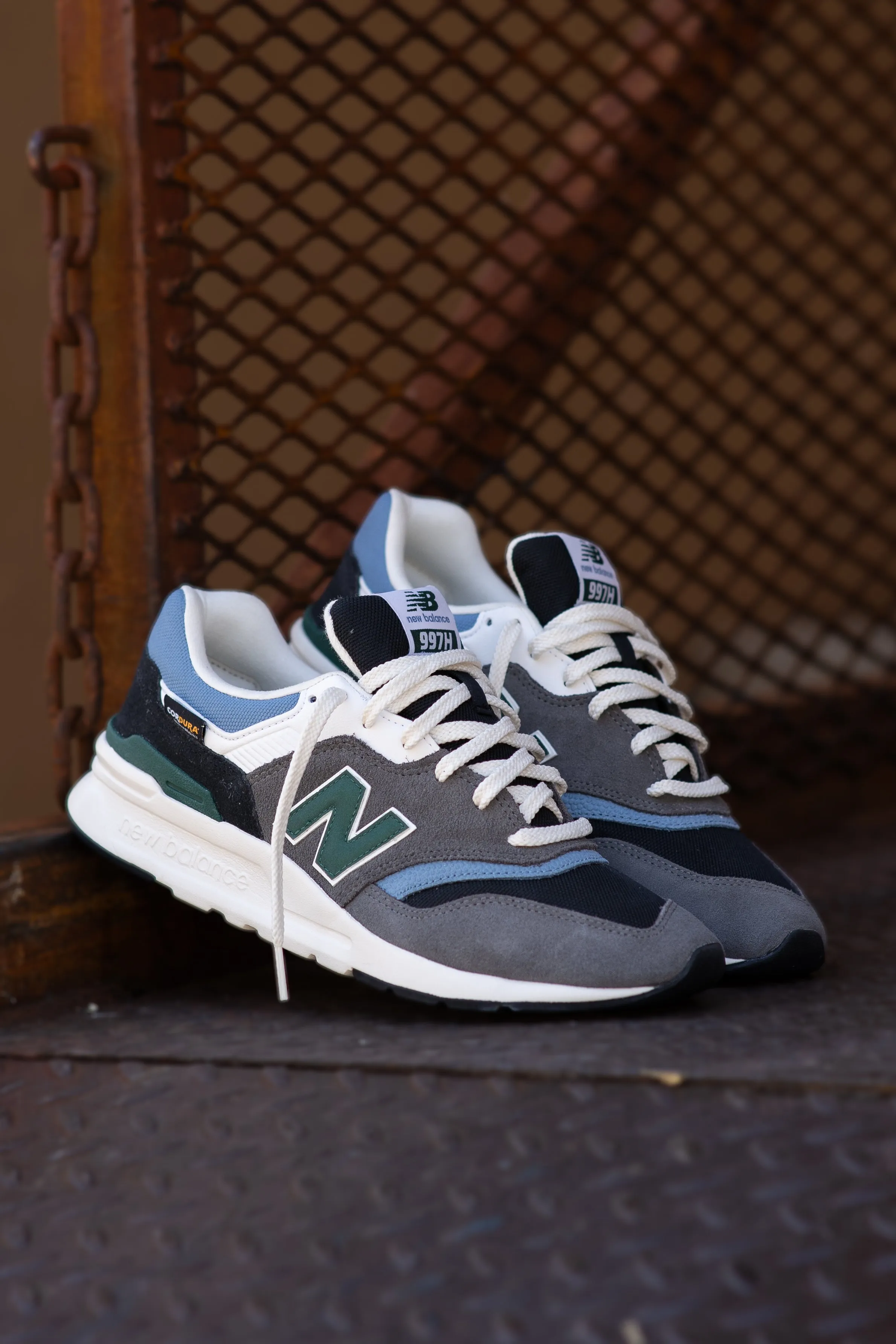 Mens New Balance 997H (Grey/Black) - CM997HGL