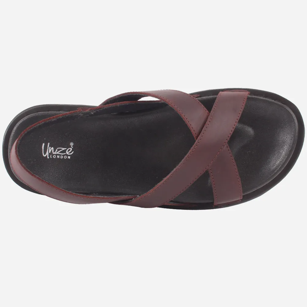 Men's "MARTEN" Crossover Straps Summer Sandals