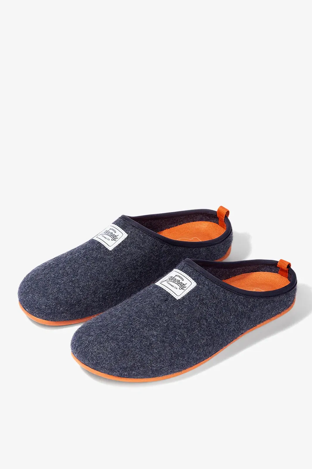 Mercredy Slipper Navy/Orange - Womens