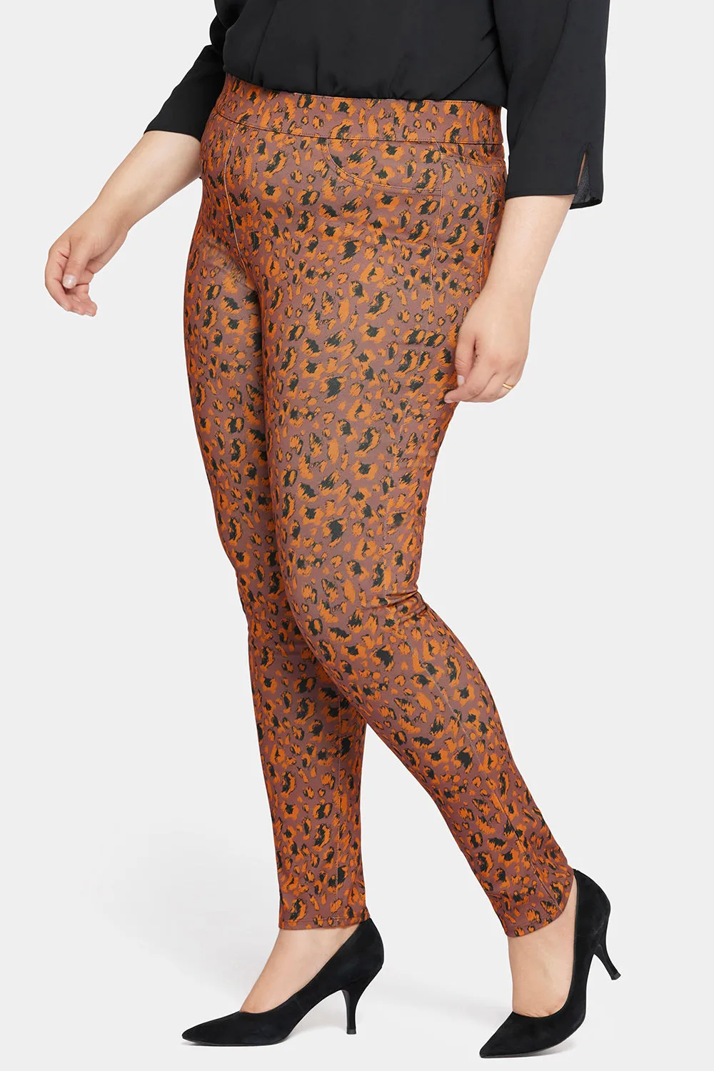 Modern Legging Pants In Plus Size - Caramel Cat