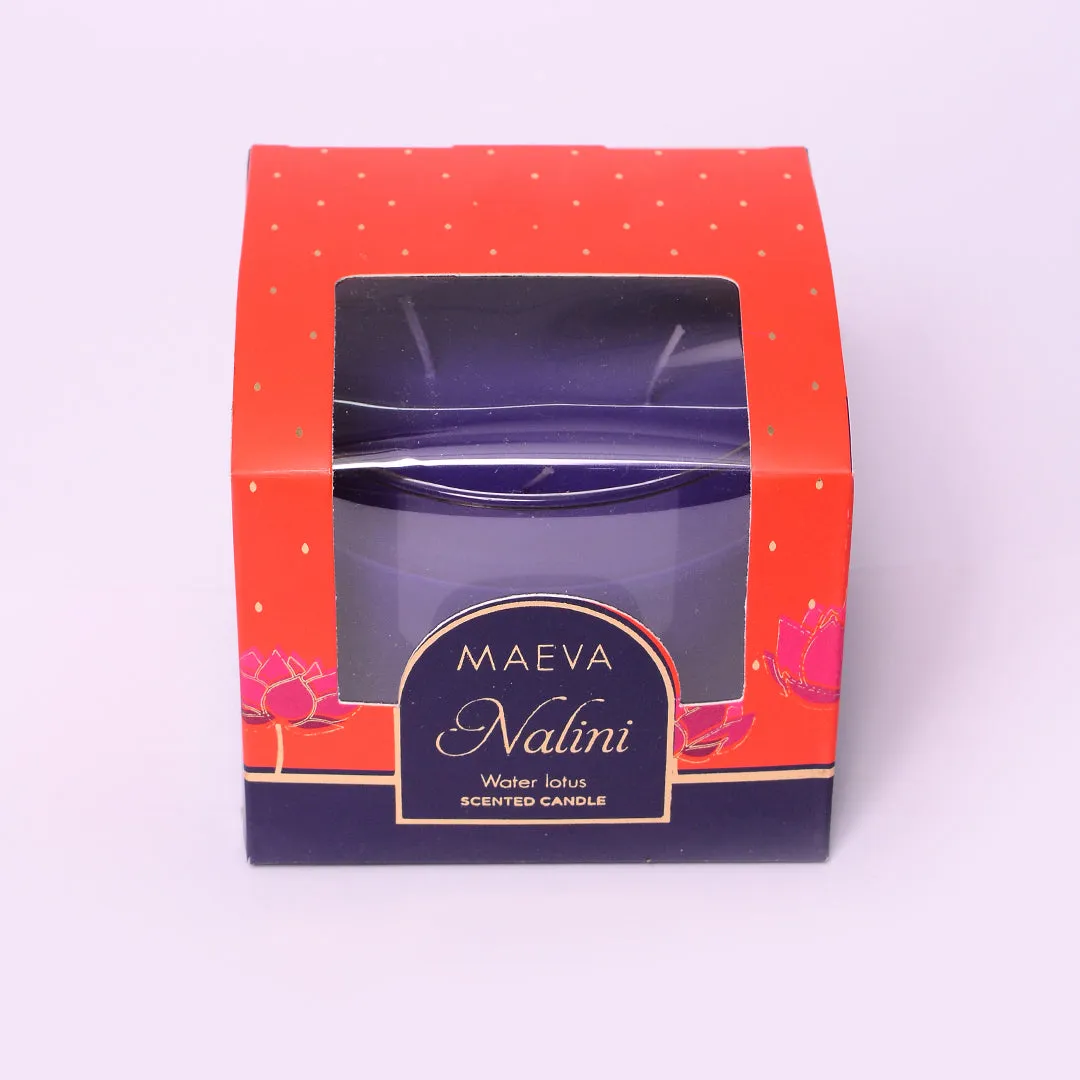 Nalini 3 wick Glass Candle