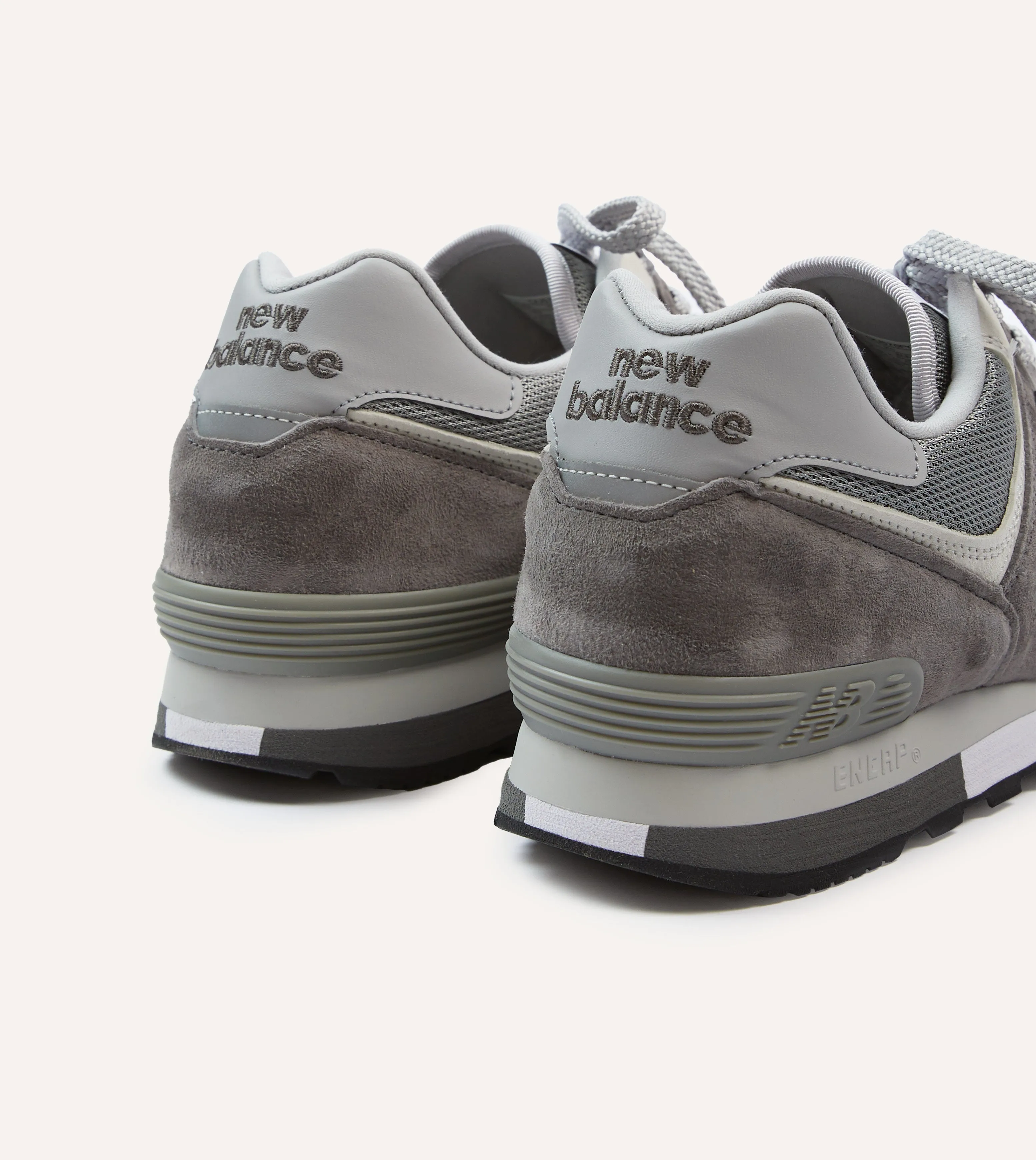 New Balance Dark Gull Grey MADE in UK 576 Trainers