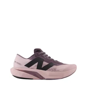 New Balance Women's FuelCell Rebel V4 Running Shoes in Twilight Haze/Dark Ice Wine/Black SS25