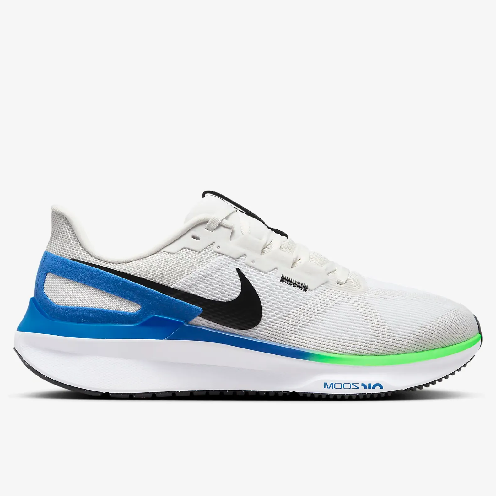 Nike Air Zoom Structure 25 Men's - White/Black-Platinum