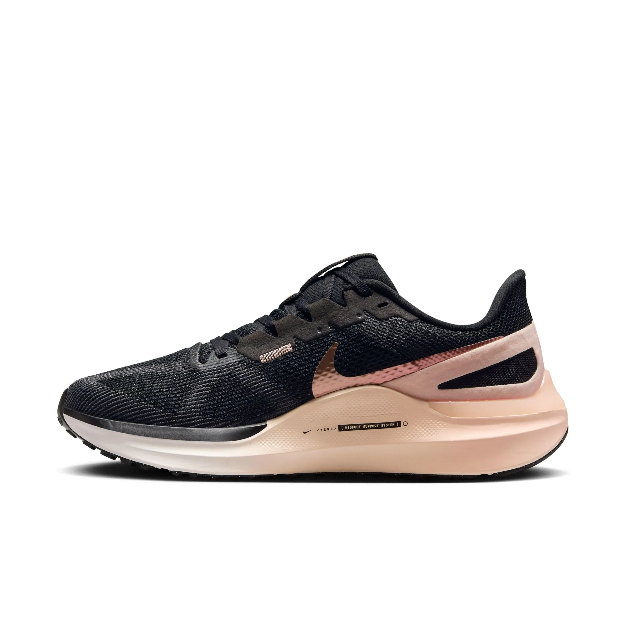 Nike Structure 25 Women's - Black/Metallic Red Bronze-Crimson Red