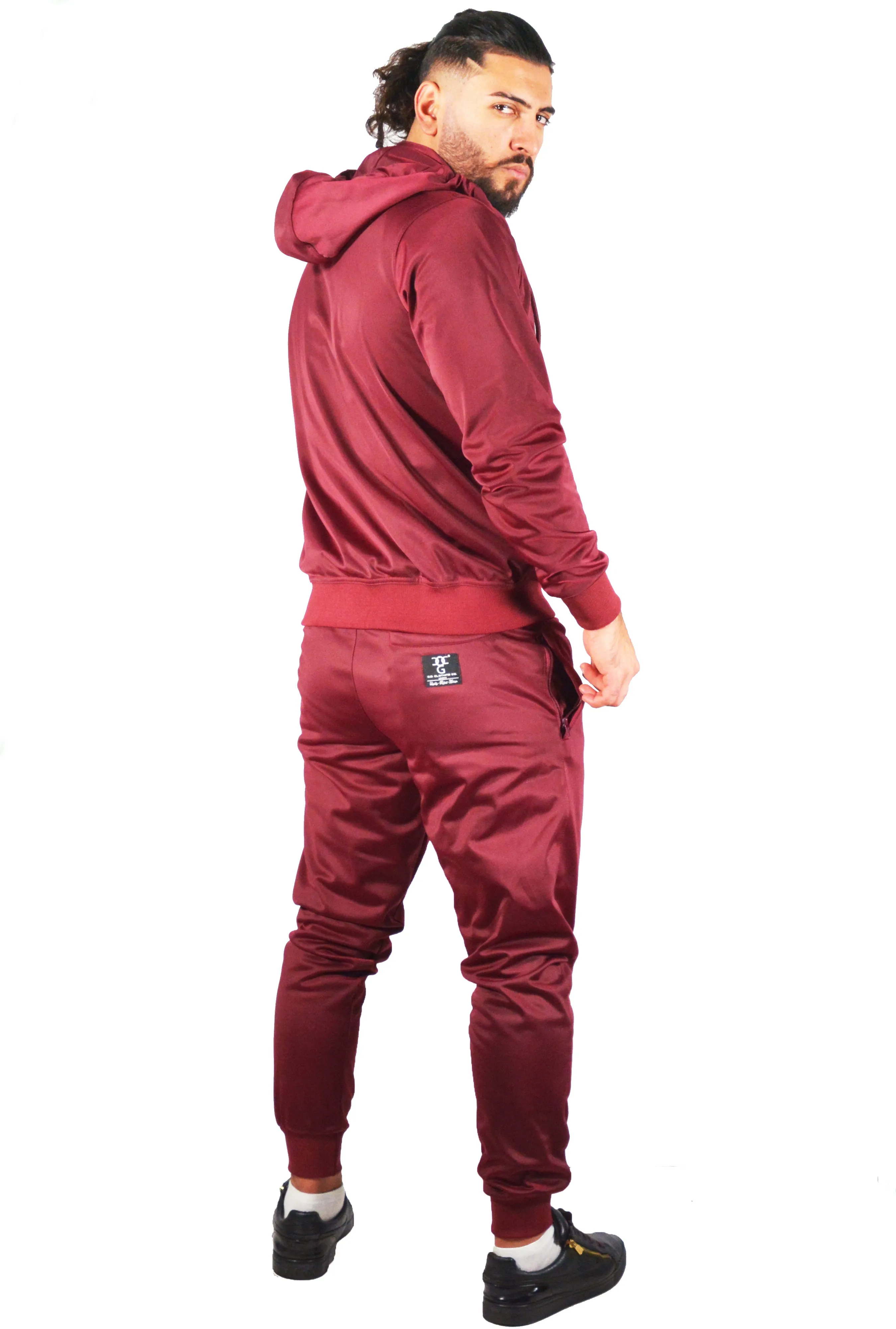 OG-1 Sports Detach Tracksuit burgundy