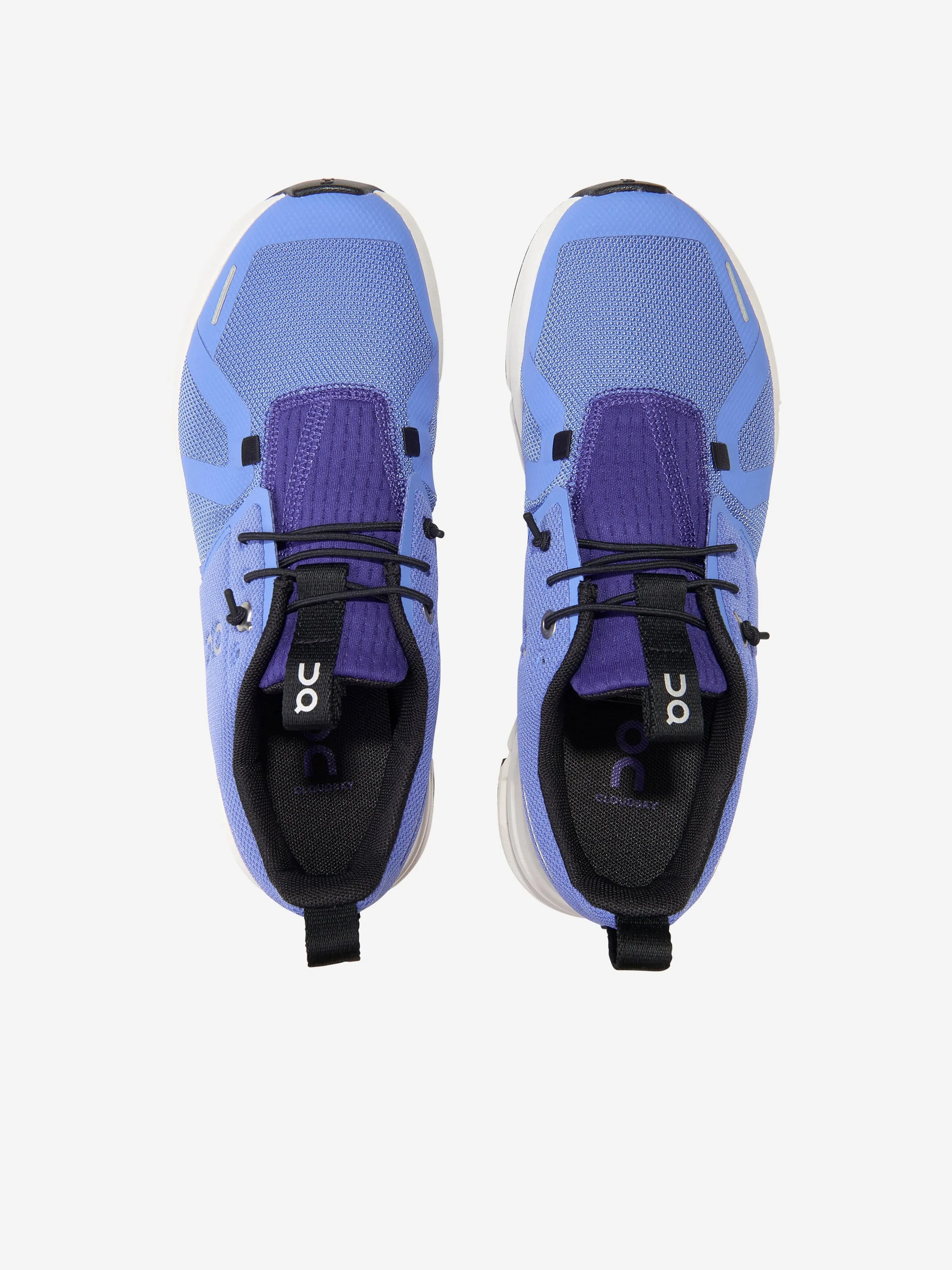 On Running Kids Cloud Sky Trainers in Blue