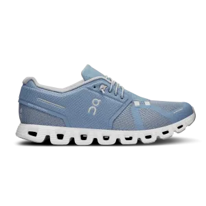 On Running Men's Cloud 5 Shoes - Chambray / White