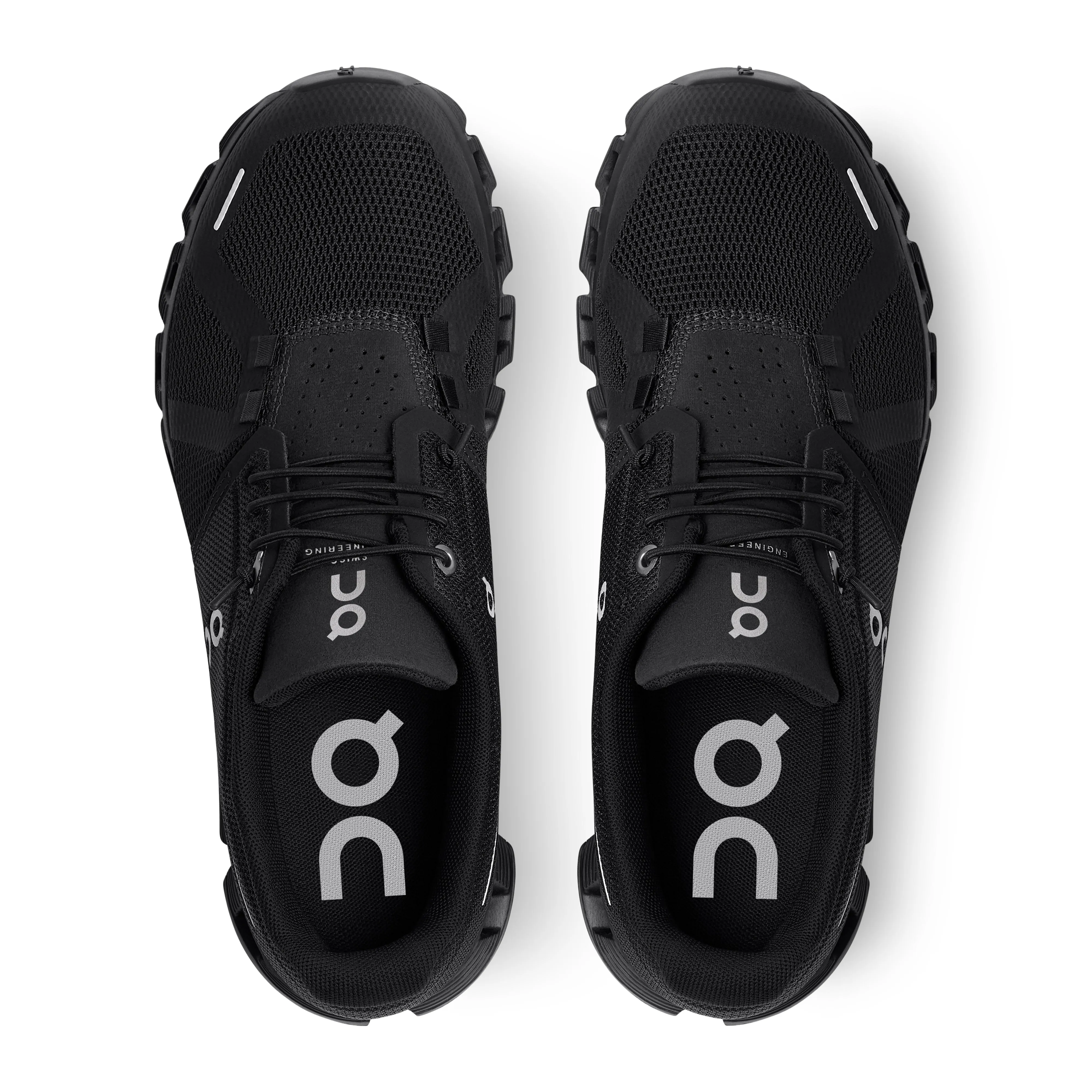 On Running Women's Cloud 5 Running Shoe in All Black