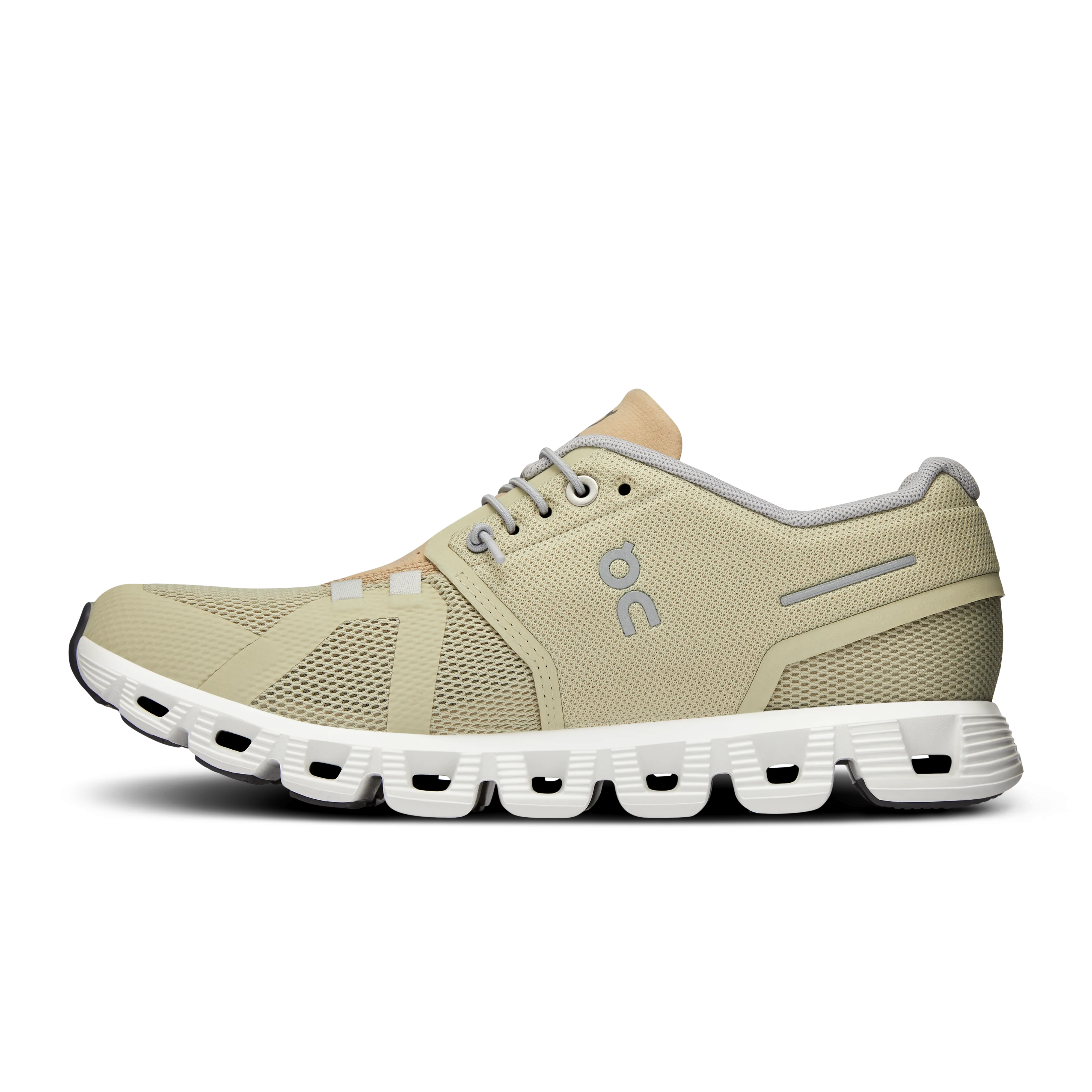 On Running Women's Cloud 5 Shoes - Haze / Sand