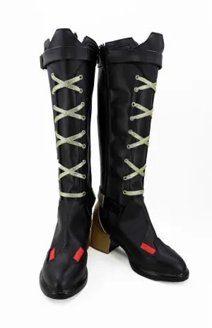 Overwatch Ashe Elizabeth Caledonia Cosplay Shoes Boots