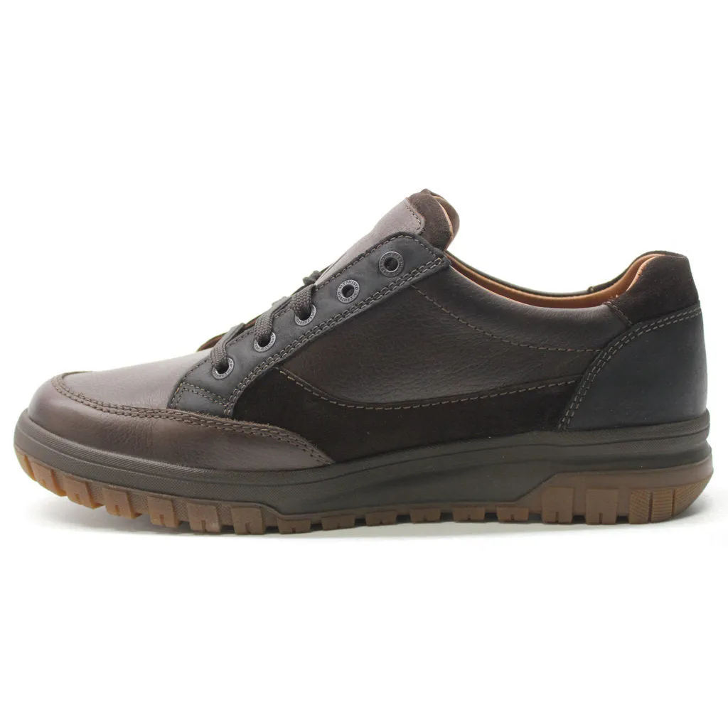 Paco Full Grain Leather Men's Trainers