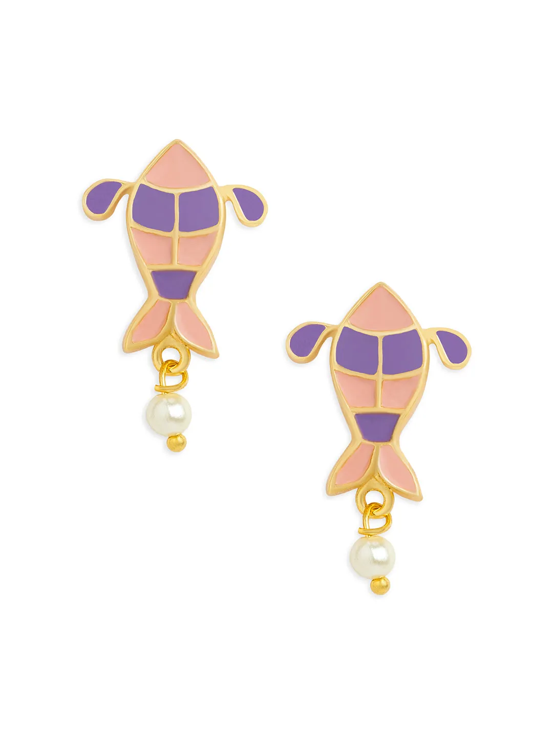 POETIC FISH STUDS