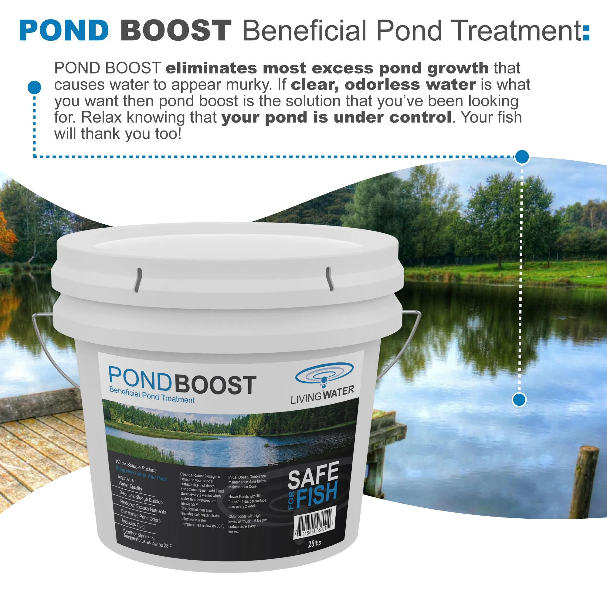 Pond Boost Beneficial Bacteria