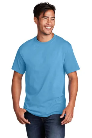 Port & Company® Core Cotton Tee - Aquatic Blue