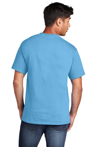 Port & Company® Core Cotton Tee - Aquatic Blue