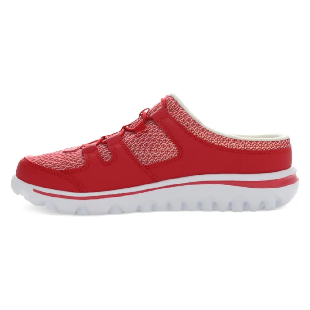 Propet TravelActiv Slide Red Clog (Women's)