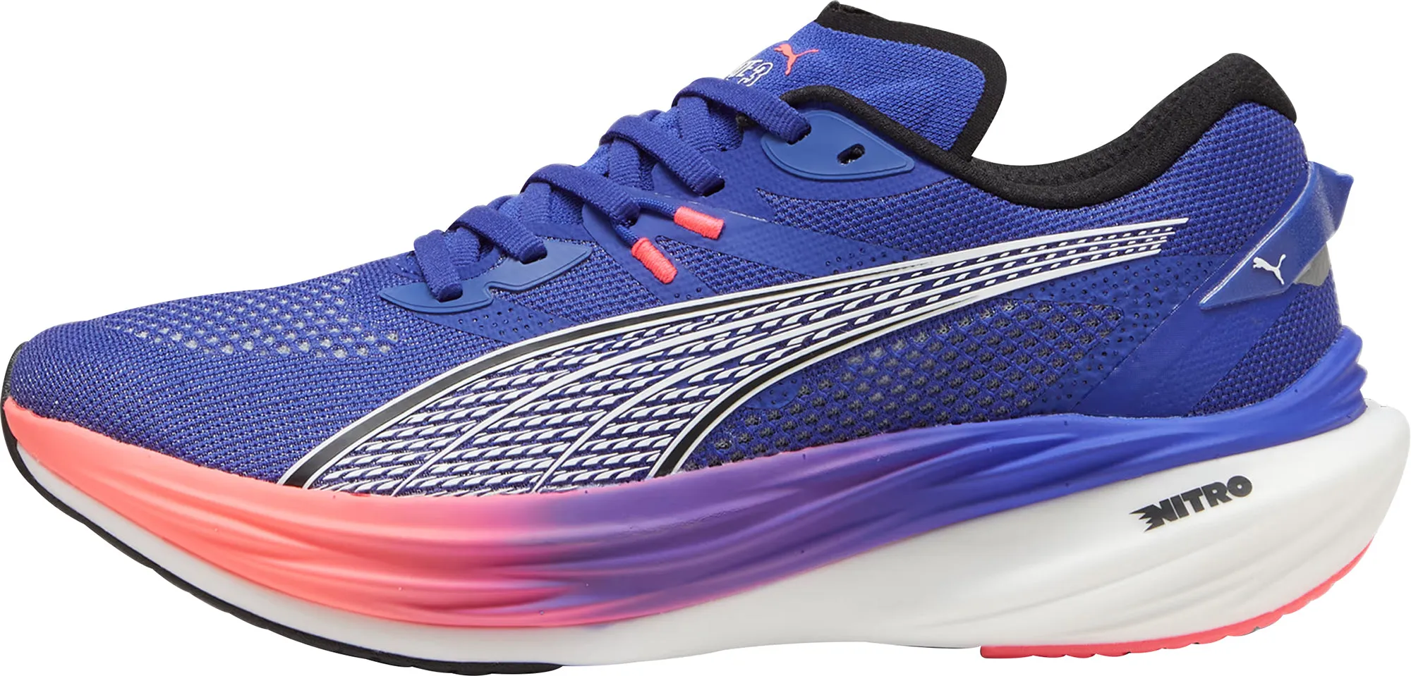 Puma Deviate Nitro 3 Mens Running Shoes - Blue