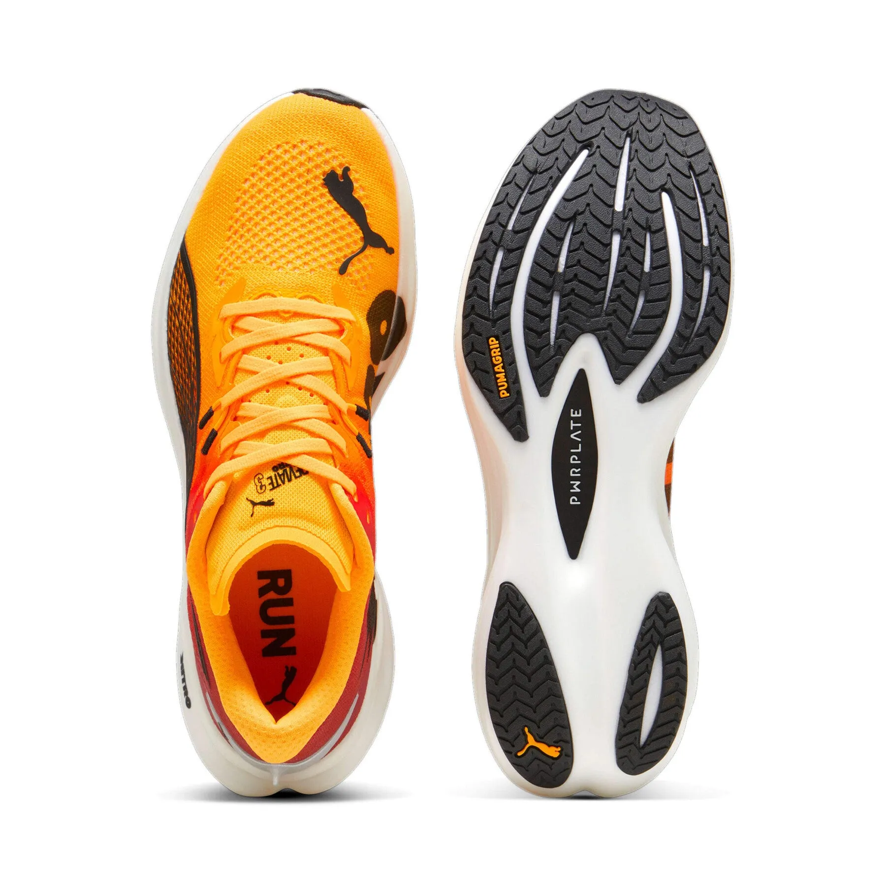 Puma Deviate Nitro 3 Men's - Sun Stream/Sunset Glow