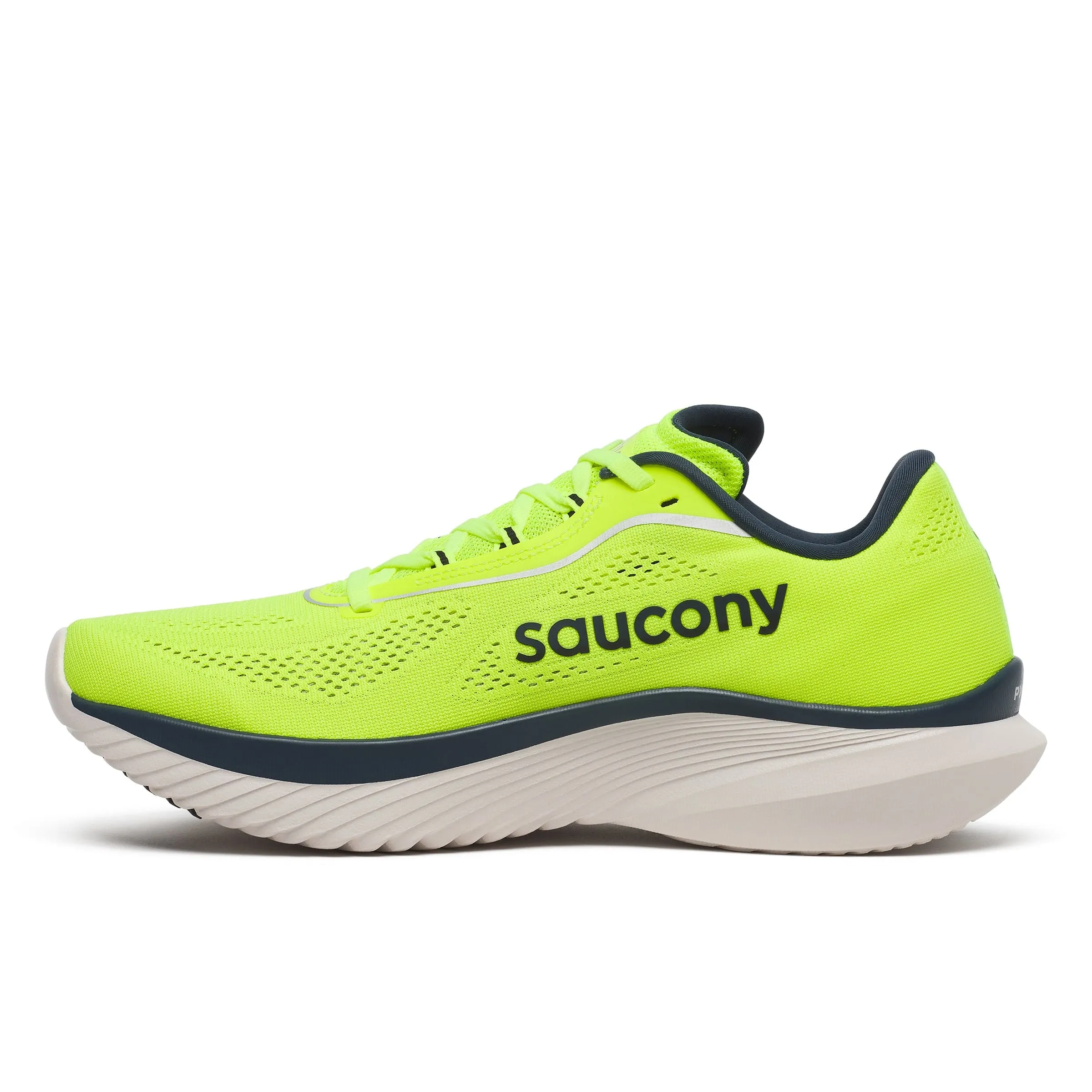 Saucony Kinvara 15 Men's Running Shoes Citron/Navy AW24