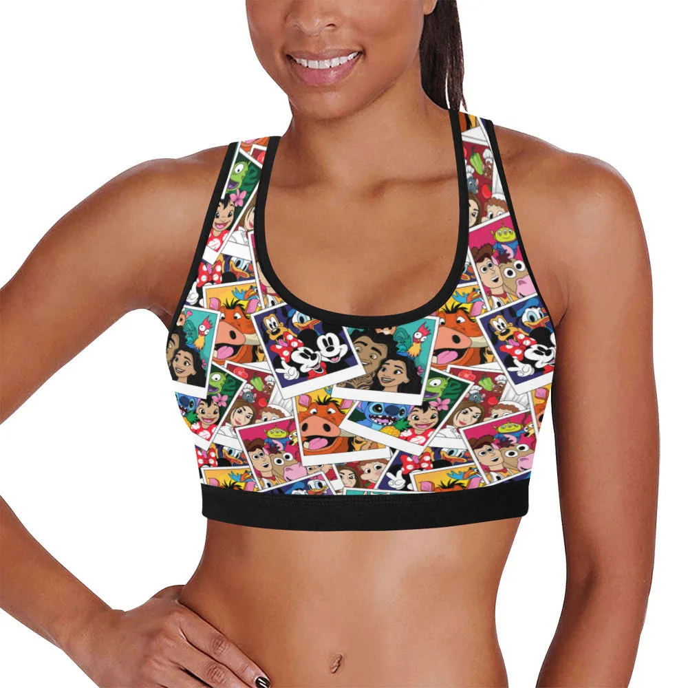 Selfies Women's Sports Bra