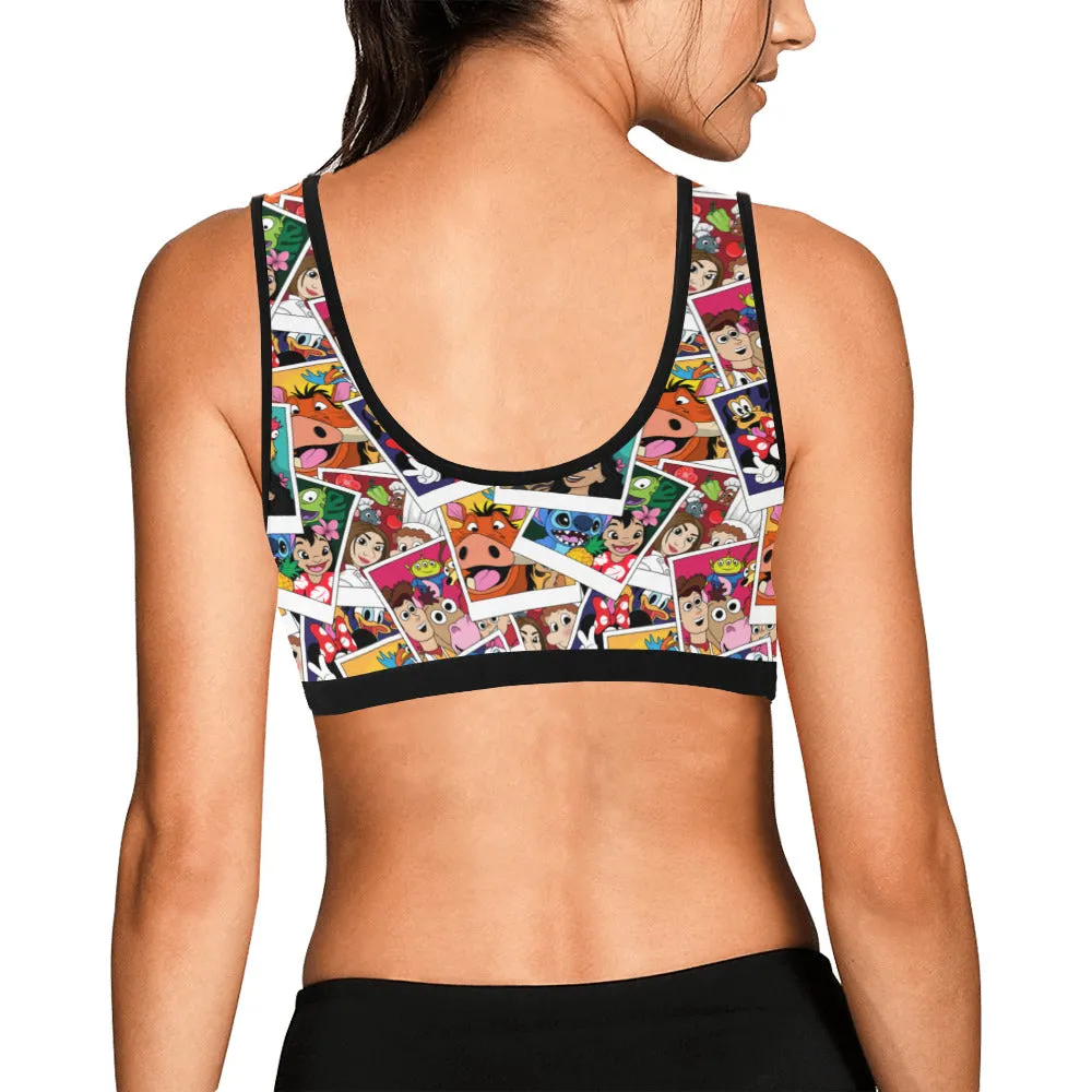 Selfies Women's Sports Bra