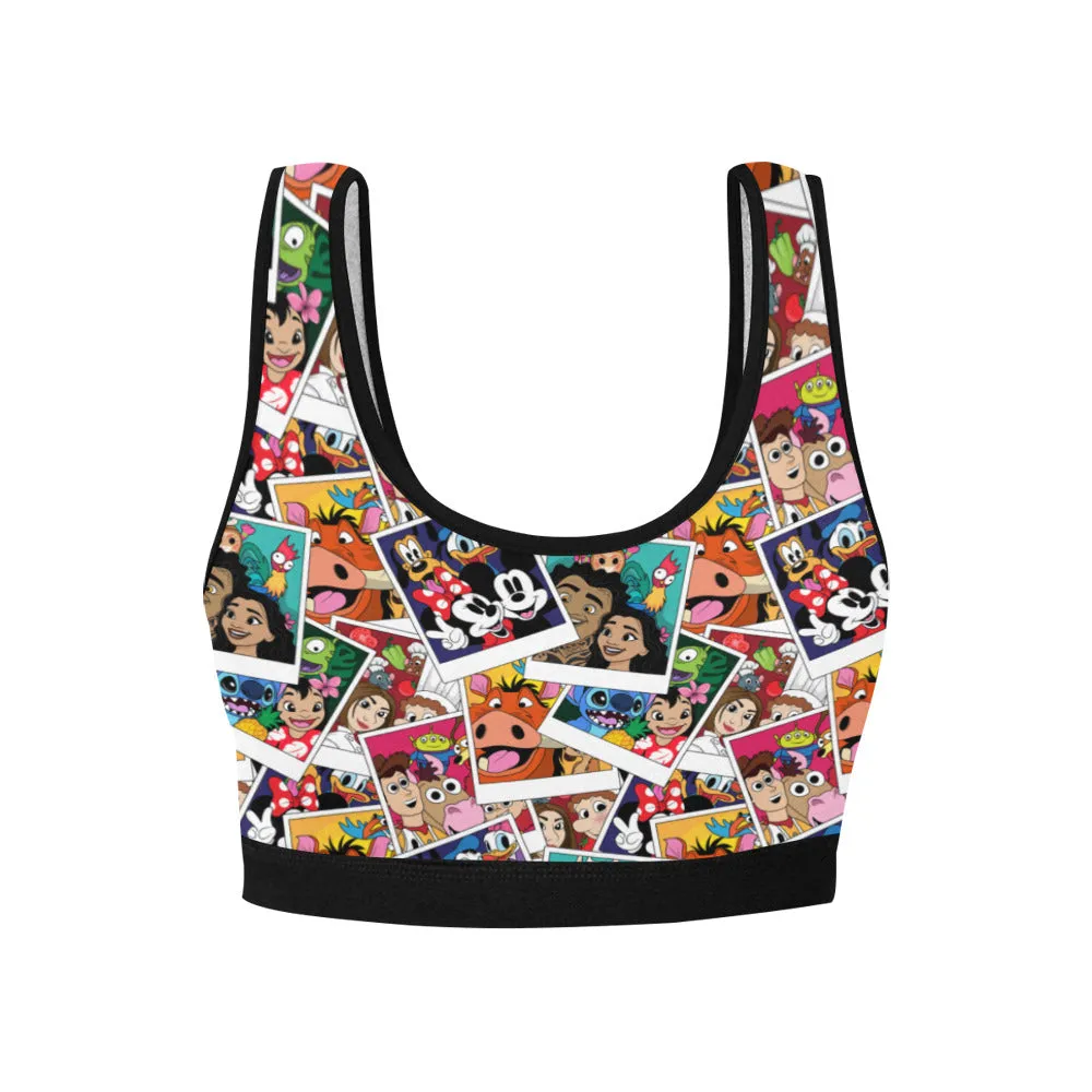 Selfies Women's Sports Bra