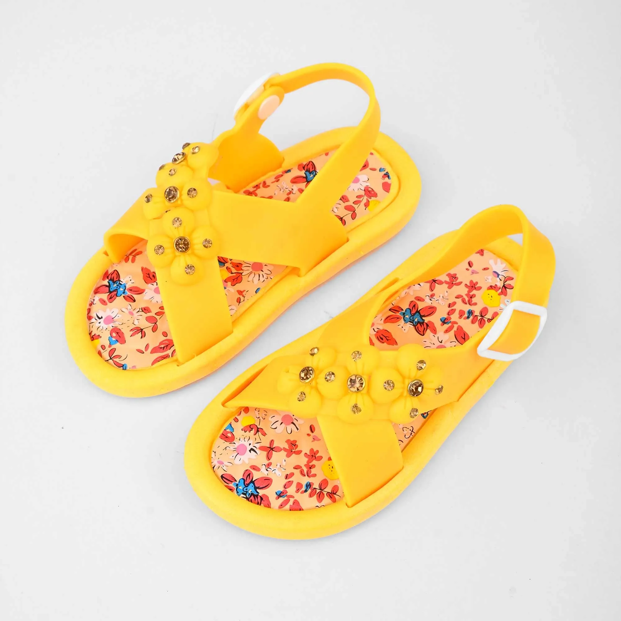 Seven Eleven Girl's Cross Over Style Comfort Sandals