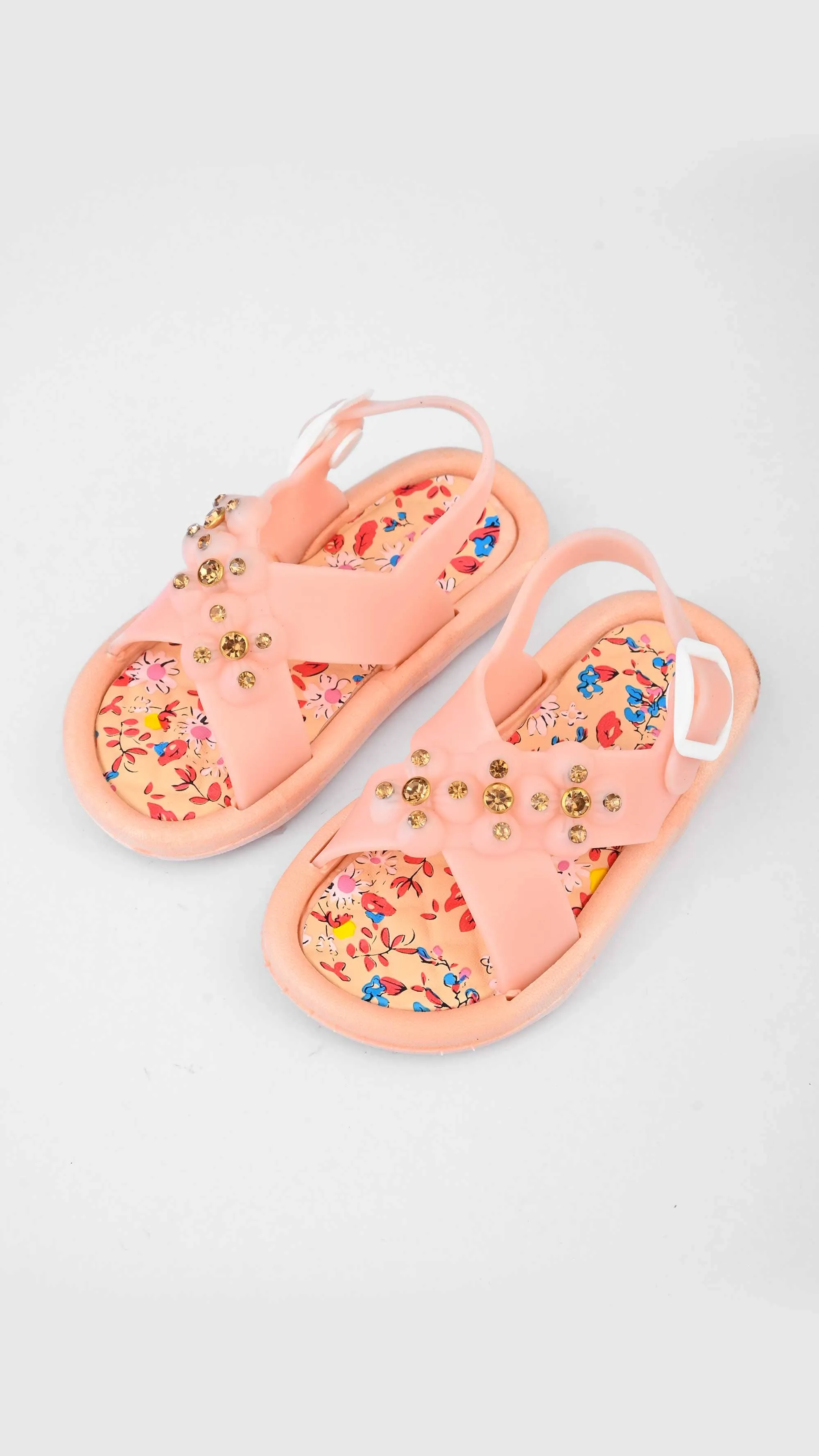 Seven Eleven Girl's Cross Over Style Comfort Sandals