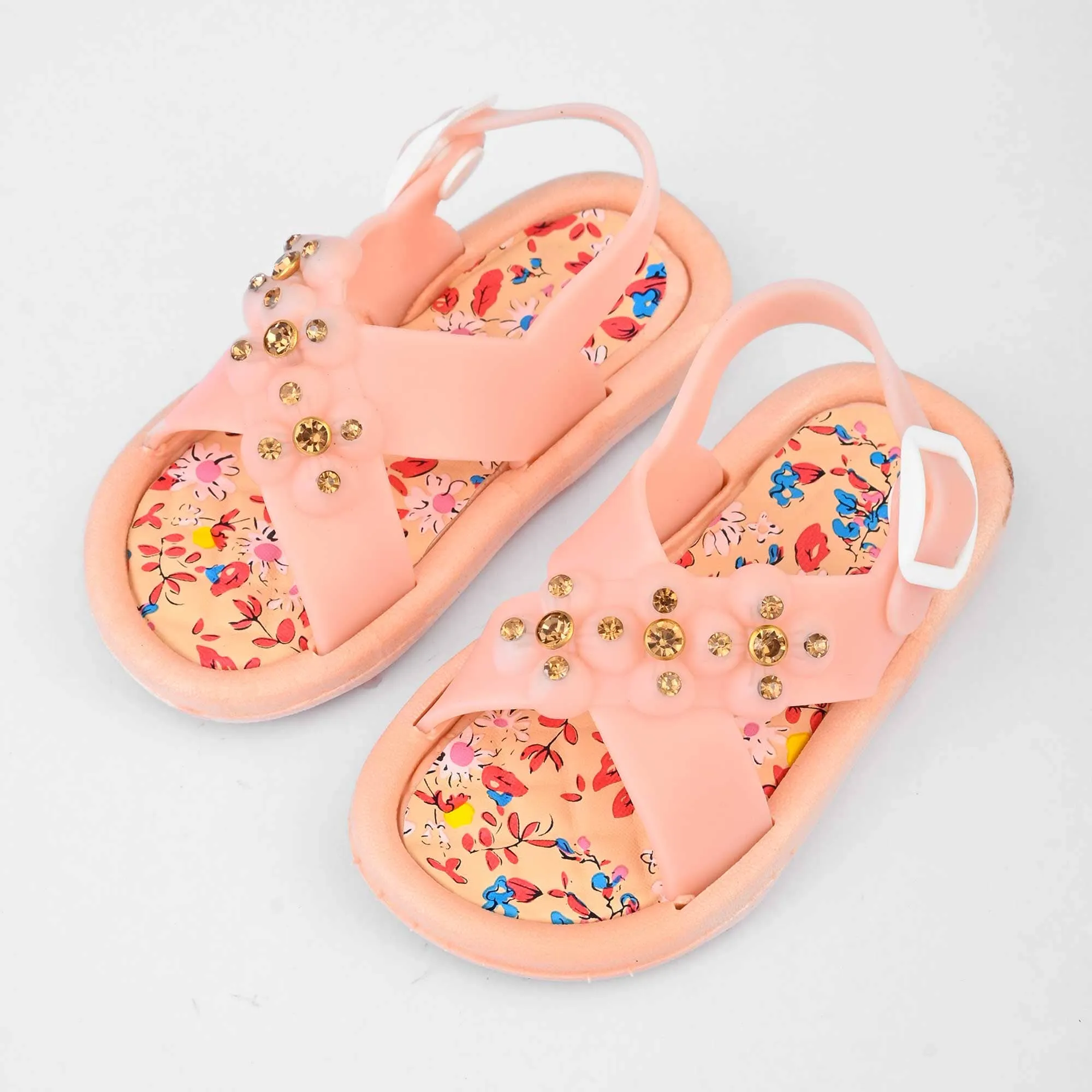 Seven Eleven Girl's Cross Over Style Comfort Sandals