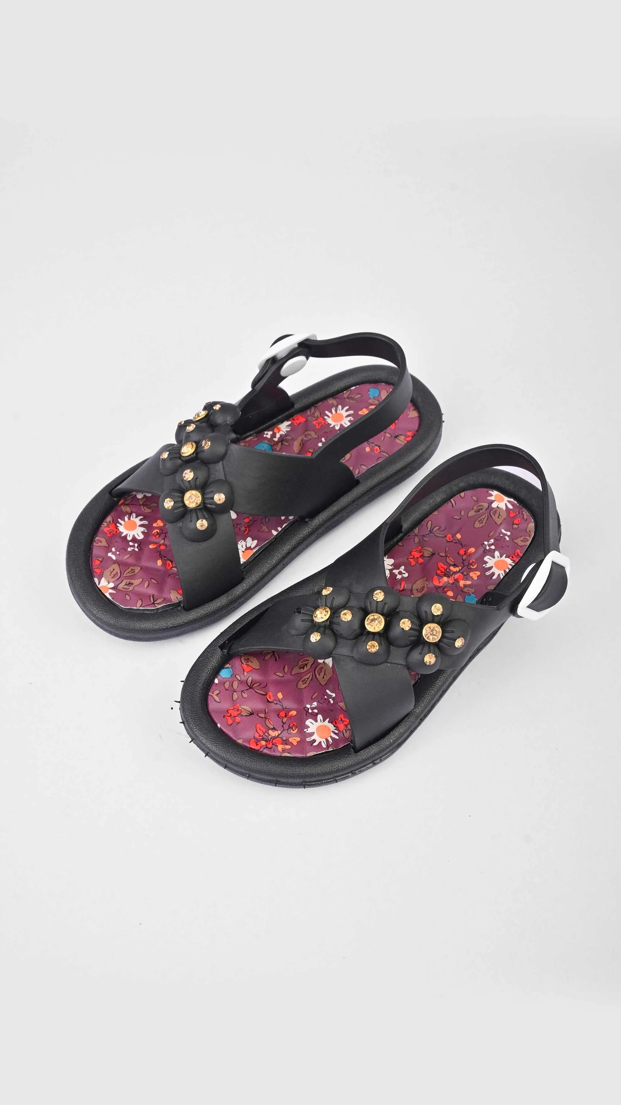 Seven Eleven Girl's Cross Over Style Comfort Sandals