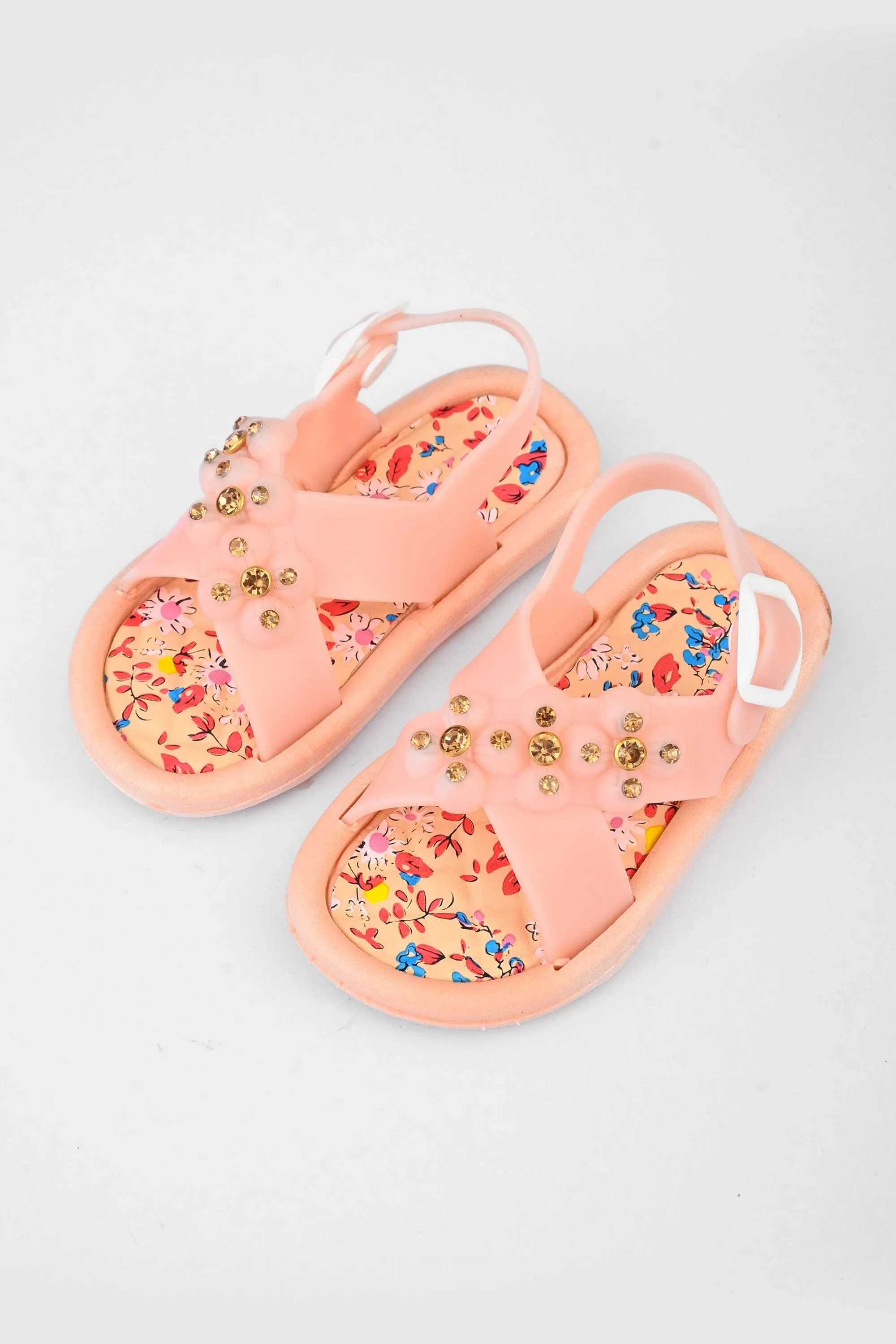 Seven Eleven Girl's Cross Over Style Comfort Sandals