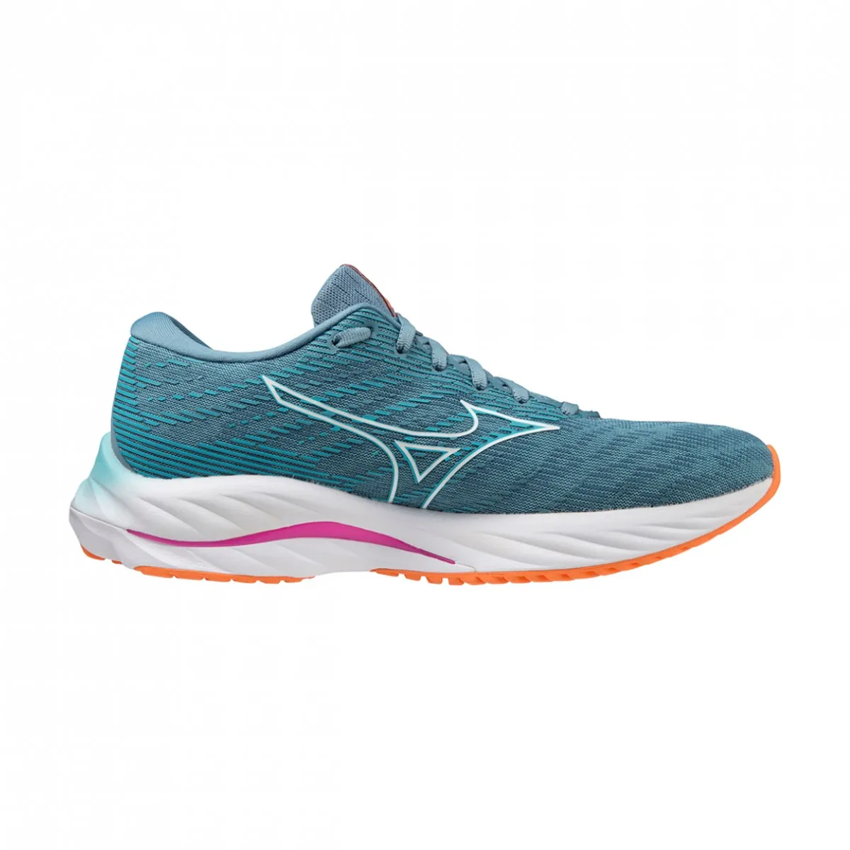 Shoes Mizuno Wave Rider 26 Blue Orange  Women