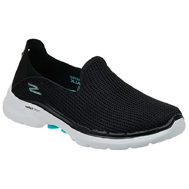 SKECHERS GO WALK 6  - 124553 - BKAQ