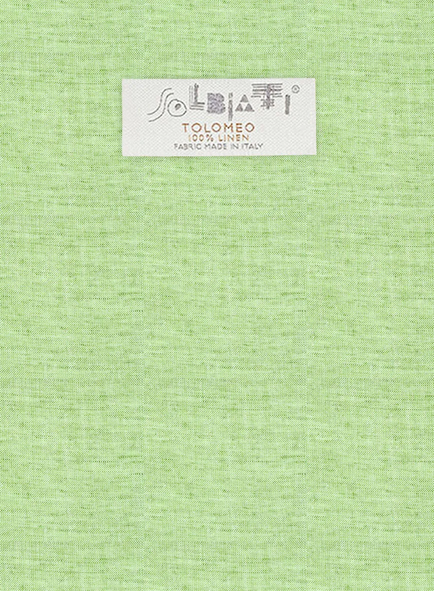 Solbiati Spring Green Linen Pants