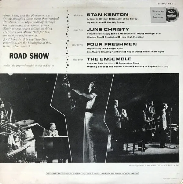 Stan Kenton And His Orchestra, June Christy, The Four Freshmen - Road Show (2xLP) (NM or M-)