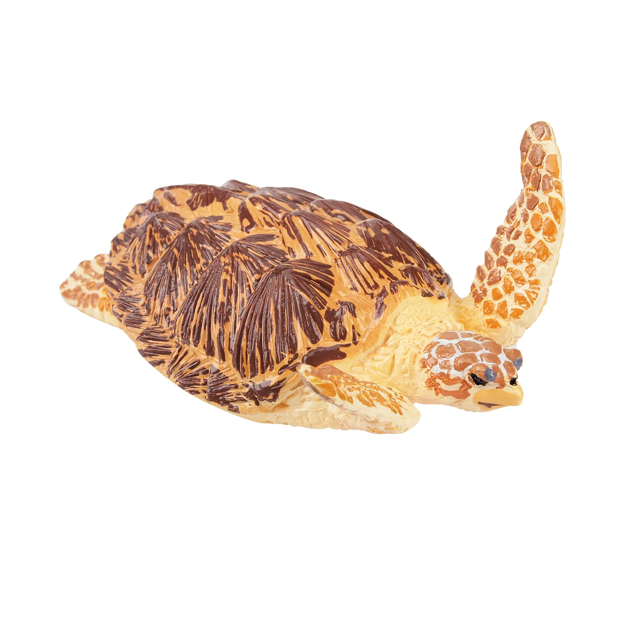 Toymany Swimming Hawksbill Sea Turtle Figurine Toy