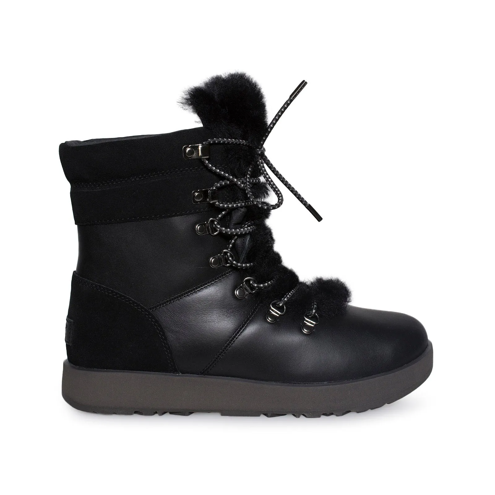 UGG Viki Waterproof Black Boots - Women's