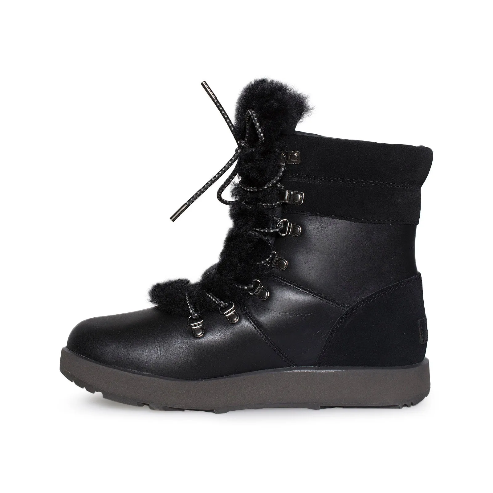 UGG Viki Waterproof Black Boots - Women's