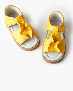 Walnut Becky Sandal Primrose Yellow