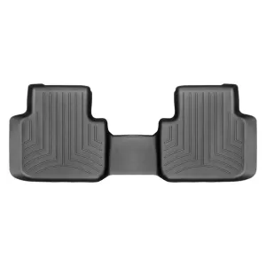 Weathertech® • 4410844 • FloorLiner • Molded Floor Liners • Black • Second Row • Volkswagen Atlas (with 2nd Row Bench Seats) 18-23 / Atlas Cross Sport 20-22